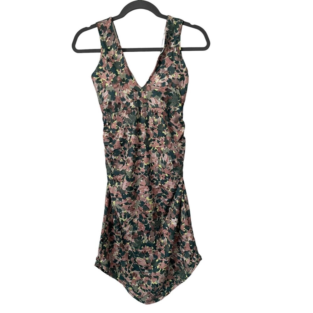 PrAna‎ Pearl Isla Dress Stretch Active Moisture Wicking Summer Abstract Print XS
